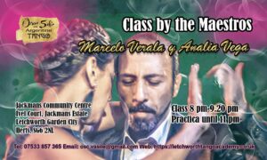 Masterclass With Marcelo Verala y Analia Vega @ Cejas at Jackmans Community Centre