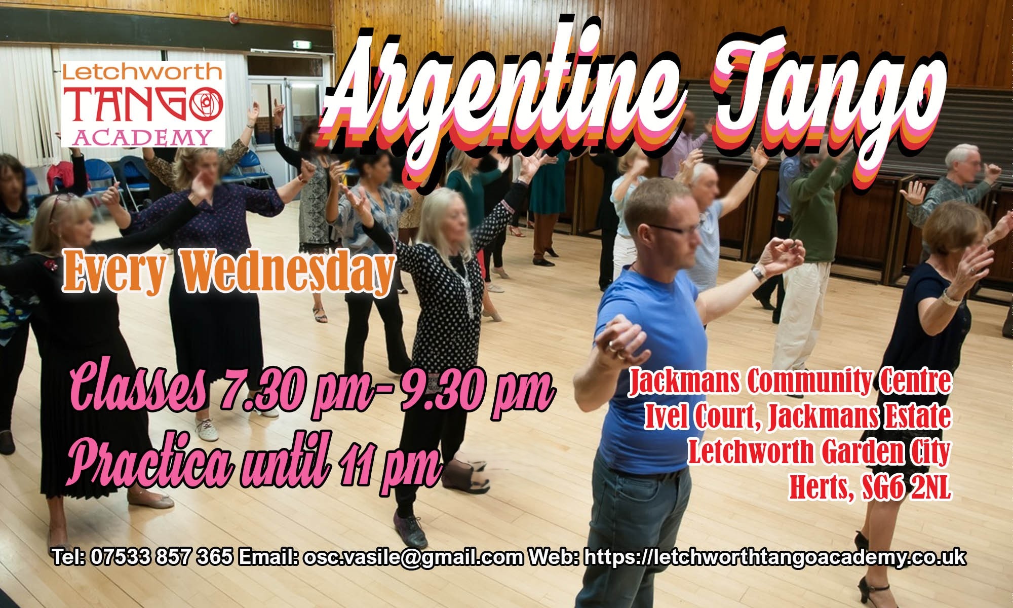 Tango classes in Letchworth